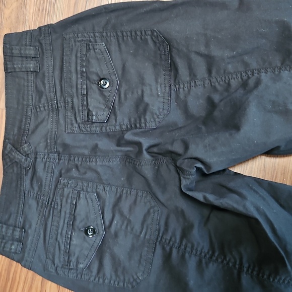 Cotton On Bootleg Cargo Pant - Black- Size 4 - Picture 6 of 9